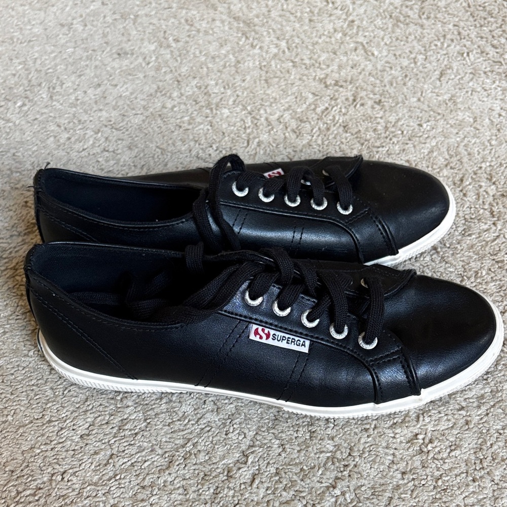 Superga  Women’s Black Sneakers